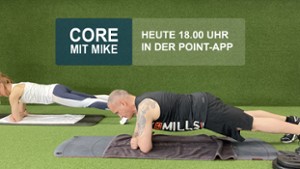 Heute 18.00 Uhr: CORE-Training mit Mike!