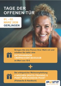 TAGE DER OFFENEN TÜR IM POINT GERLINGEN