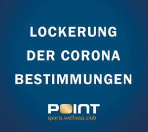 Lockerung der Corona Bestimmungen