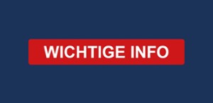 Wichtige Info für Dienstag, den 16. Januar