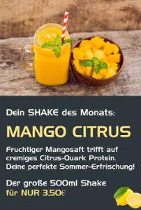 Dein Shake des Monats