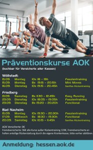 Deine neuen Krankenkassenkurse