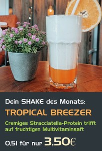 Dein Shake des Monats: Tropical Breezer