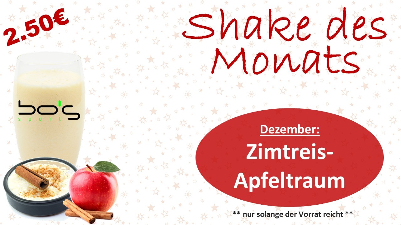 Shake des Monats 12/25
