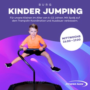 Immer mittwochs: Jumping für die Kleinen