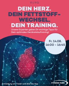 Dein Herz. Dein Stoffwechsel. Dein Training