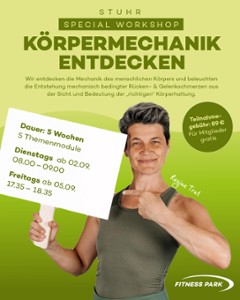 Körpermechanik entdecken mit Regine