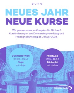 Zwei neue Kurse ab Januar!