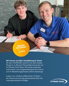 Unser neuer Dualer Student ab 01.08