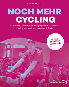 Neuer Cycling-Kurs mit Dario