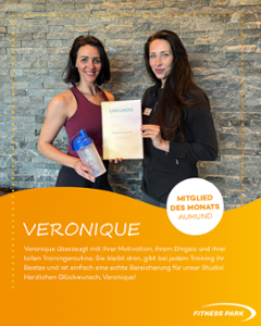 Unser MItglied des Monats aus Oktober - Veronique