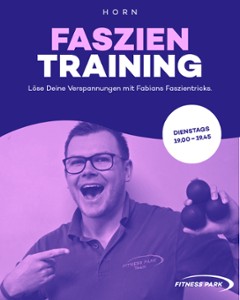Faszientraining mit Fabian am Dienstag