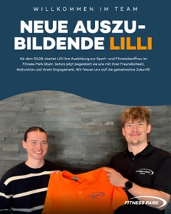 Unsere neue Auzubildene Lilli!