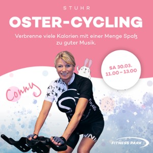 Ostersamstag: Cycling mit Conny
