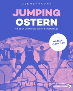 Jumping an Ostermontag