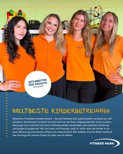 Unsere Mitarbeiterinnen des Monats im Juli!