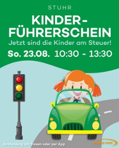 Unser Kinderführerschein in Stuhr wird nachgeholt