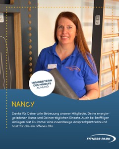 Unsere Mitarbeiterin des Monats - Nancy