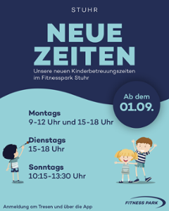Änderung der Kinderbetreuungszeiten