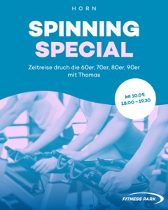 Spinning Special mit Thomas