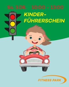 Verkehrsübungstraining im Fitness Park Aumund