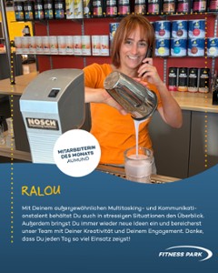 Unsere Mitarbeiterin des Monats aus Aumund