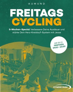 Neuer Cycling-Kurs mit Jesse