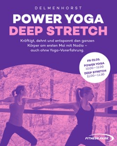 Unser Yogaspecial am 01.05