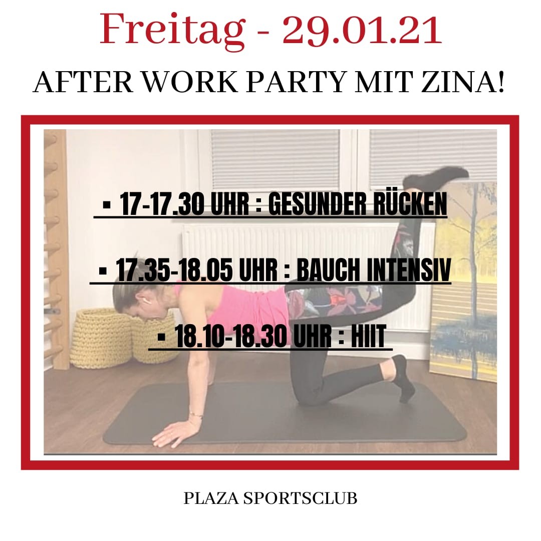 After Work Party mit Zina