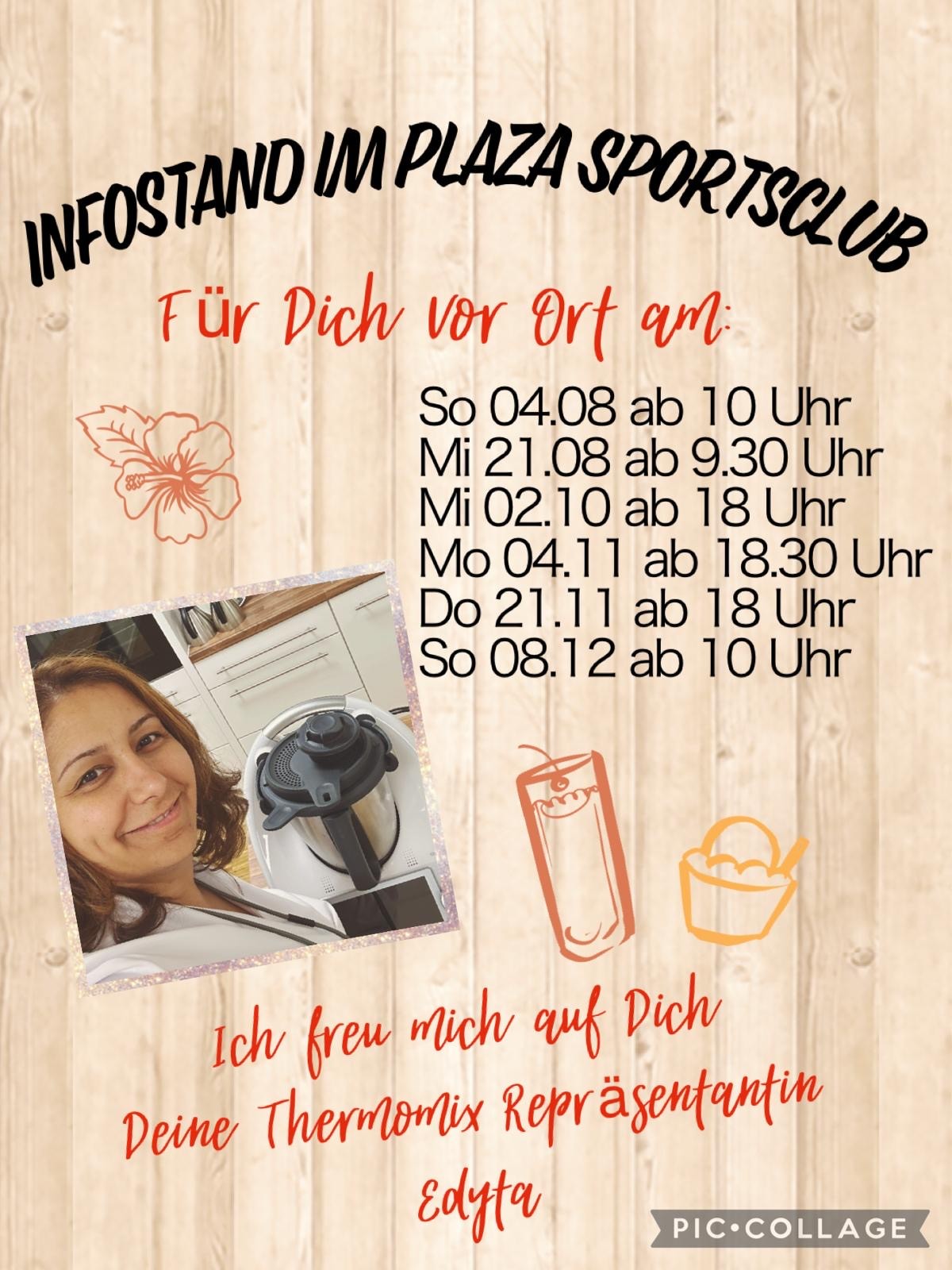 Thermomix Infostand im Plaza Sportsclub